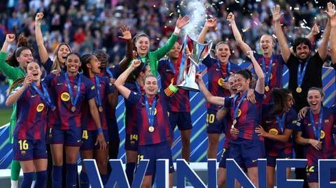 Alexia Putellas celebra a conquista da Champions Feminina - Foto: Maja Hitij/Getty Images
