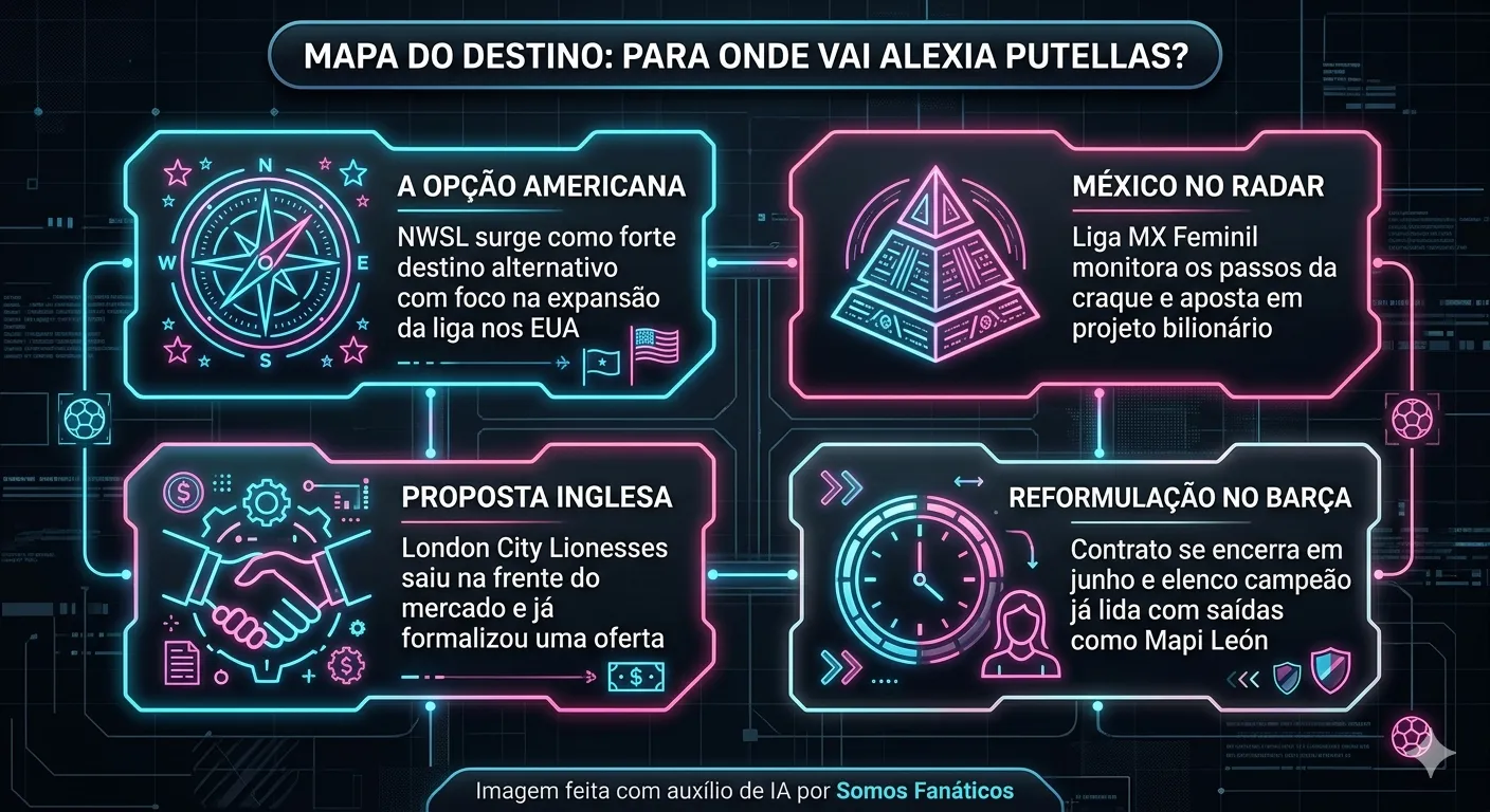 Infográfico gerado com auxílio de IA – Gemini/ChatGPT