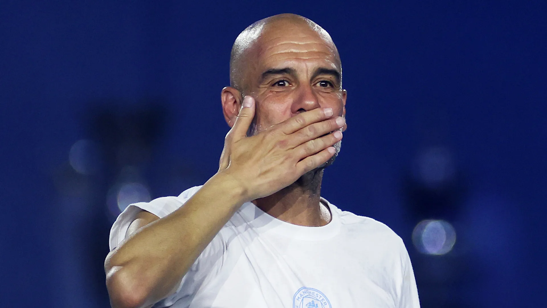 Pep Guardiola se despede do Manchester City