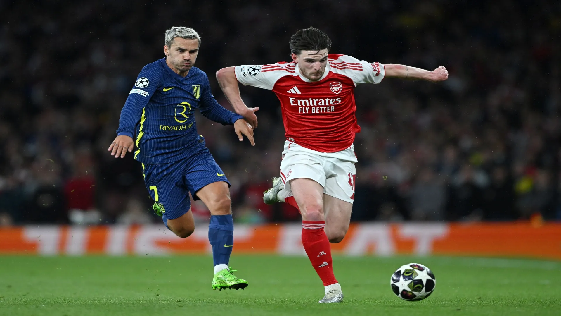Arsenal e Atlético de Madrid pela semi da Champions 2025/26 – Shaun Botterill/Getty Images