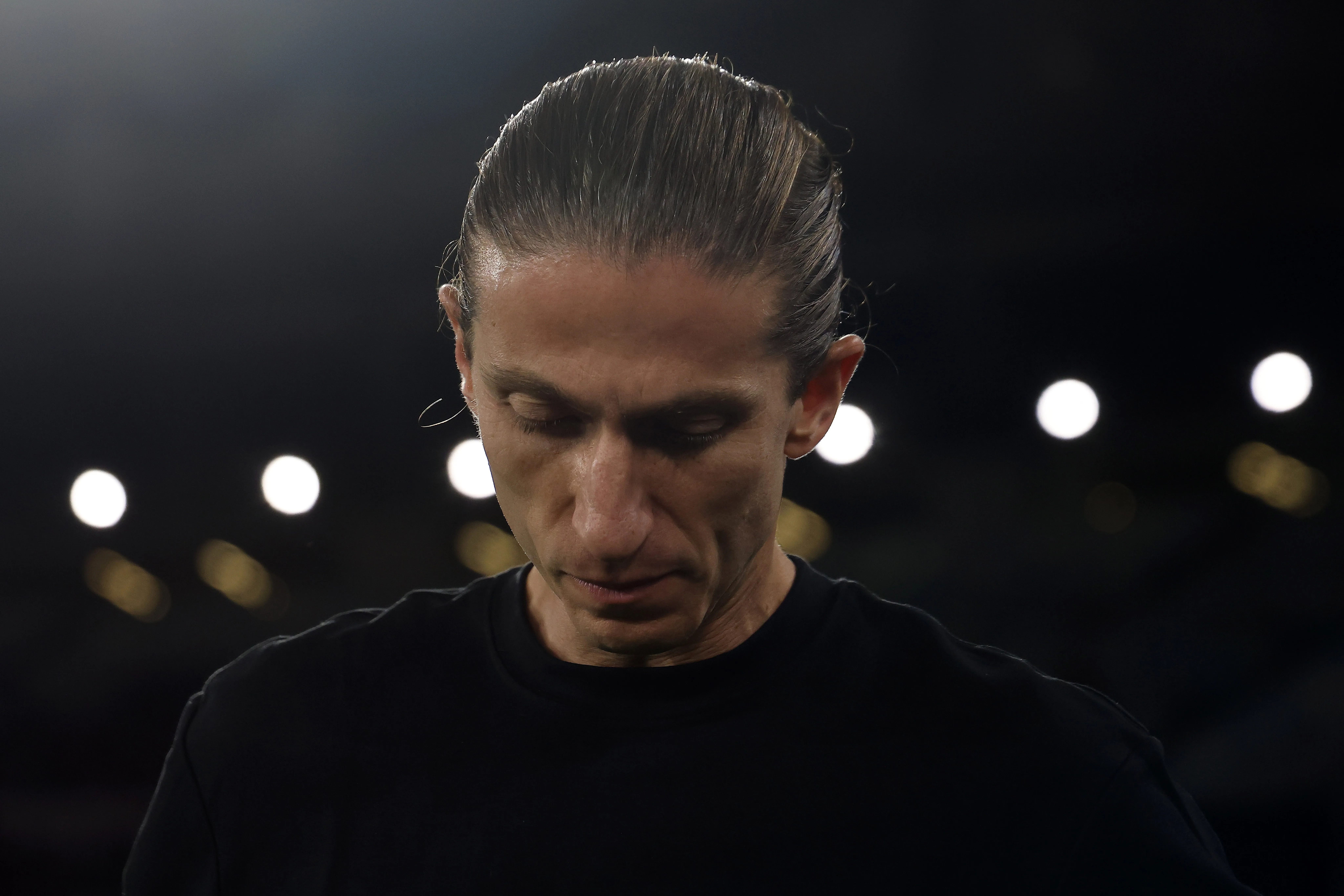 Filipe Luís nos tempos de Flamengo (Foto: Wagner Meier/Getty Images)