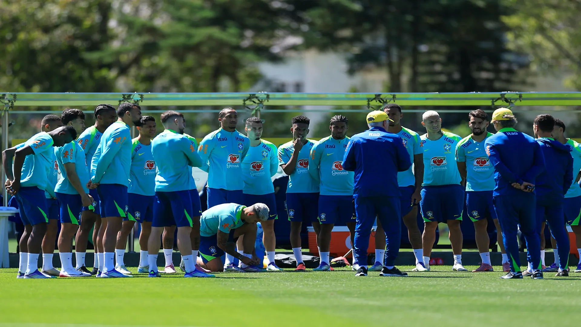 Brasil na Granja Comary em 2025 – Buda Mendes/Getty Images