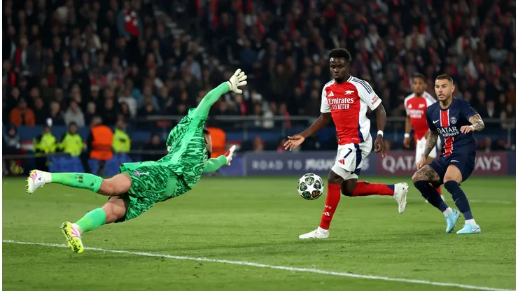 Arsenal e PSG protagonizam confrontos equilibrados. Foto: Richard Heathcote/Getty Images