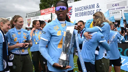 Khadija Shaw fica no Manchester City - Foto: Shaun Botterill/Getty Images