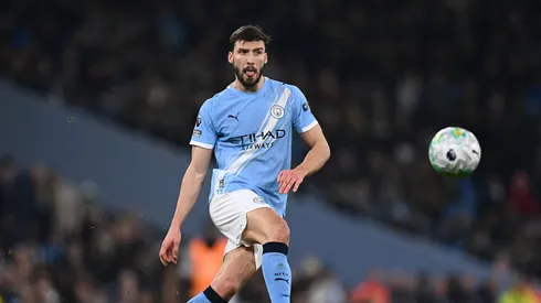Rúben Dias pode sair do Manchester City. Gareth Copley/Getty Images.