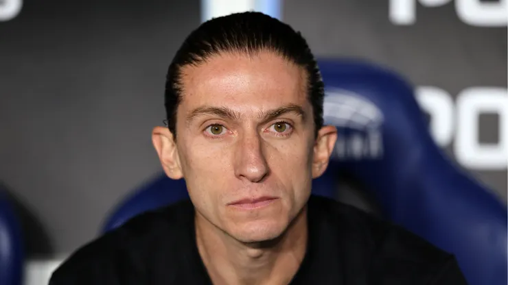 Filipe Luís em uma partida do Flamengo (Foto: Wagner Meier/Getty Images)