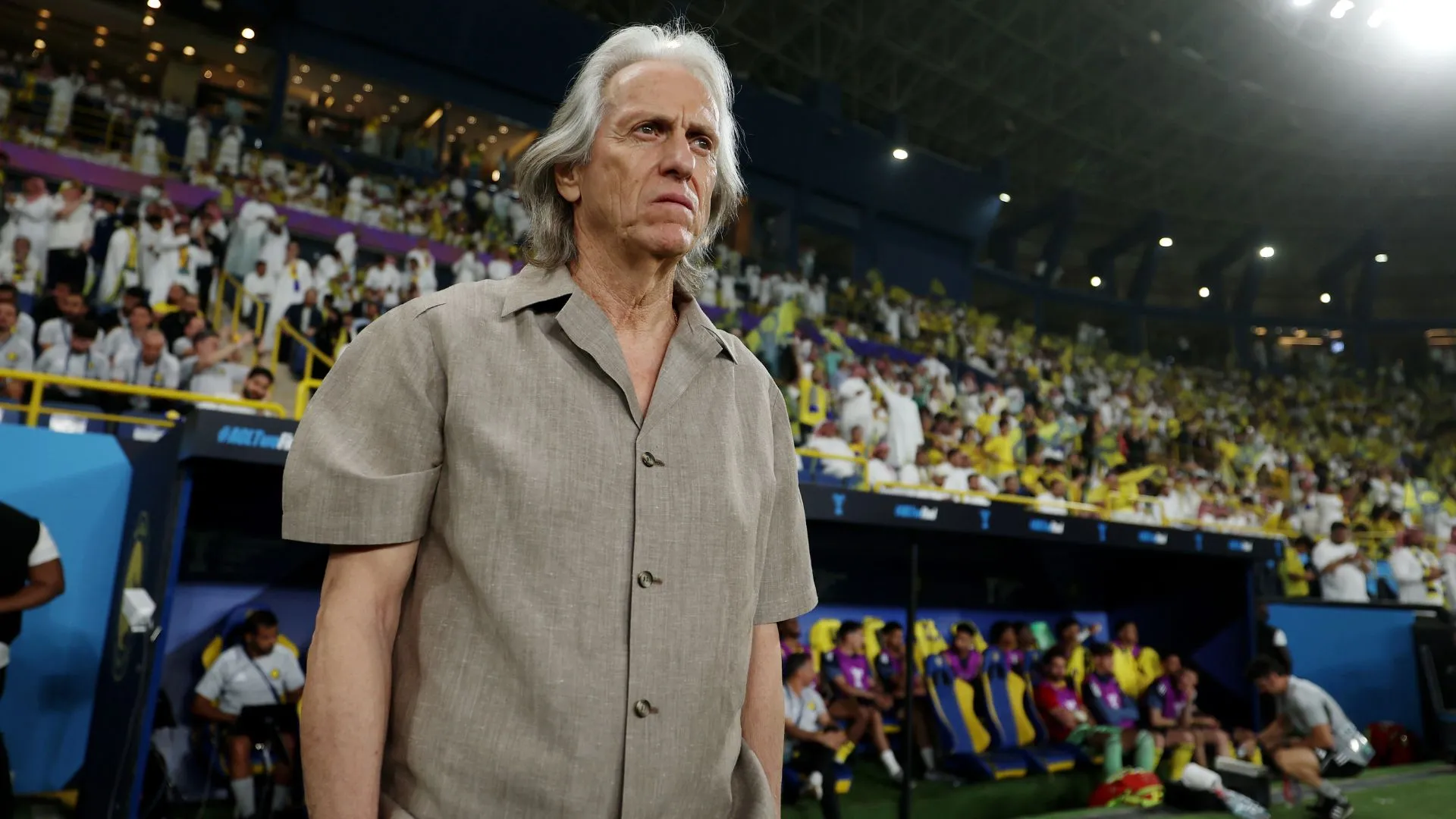 Jorge Jesus está na história do Flamengo (foto: Yasser Bakhsh/Getty Images)