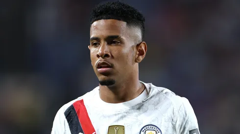 Savinho em campo pelo Manchester City. Foto: Francois Nel/Getty Images