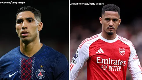 PSG x Arsenal: heróis improváveis podem decidir final; (Fotos: Franco Arland e Justin Setterfield/Getty Image