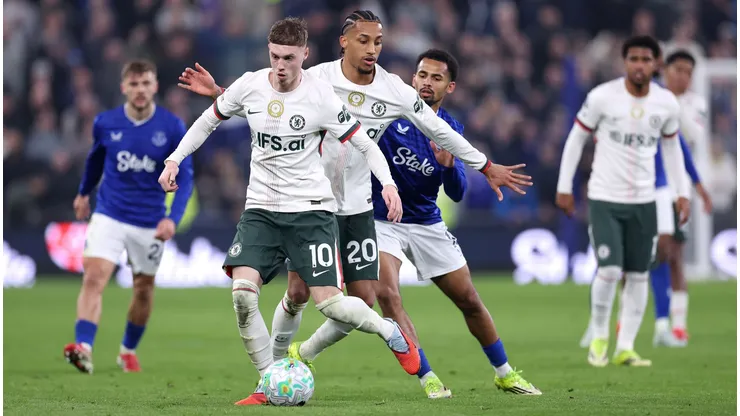 João Pedro e Cole Palmer atuam pelo Chelsea. Foto: Alex Livesey/Getty Images
