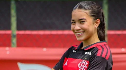 Jogadora do Flamengo ganha chance na seleção de base de Portugal - Foto: Redes Sociais/Flamengo