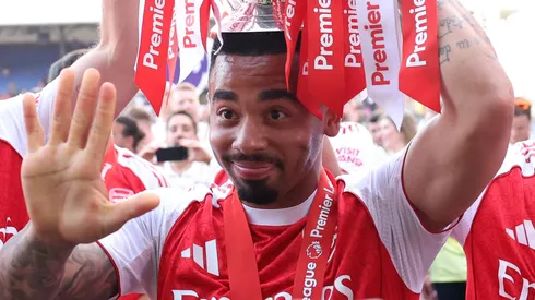 De saída do Arsenal, Gabriel Jesus prioriza a Europa após sondagem do Palmeiras. (Foto: Michael Regan/Getty Images For Premier League)