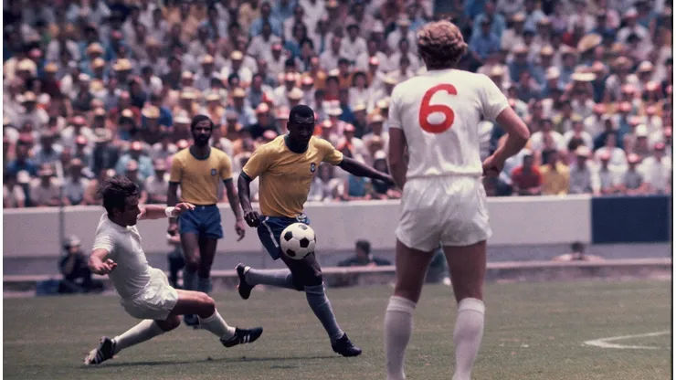 Pelé aparece no topo do ranking dos maiores jogadores. Foto: IMAGO/Agencia-MexSport
