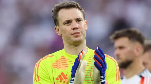 Neuer após uma partida pela Alemanha. Foto: Alexander Hassenstein/Getty Images