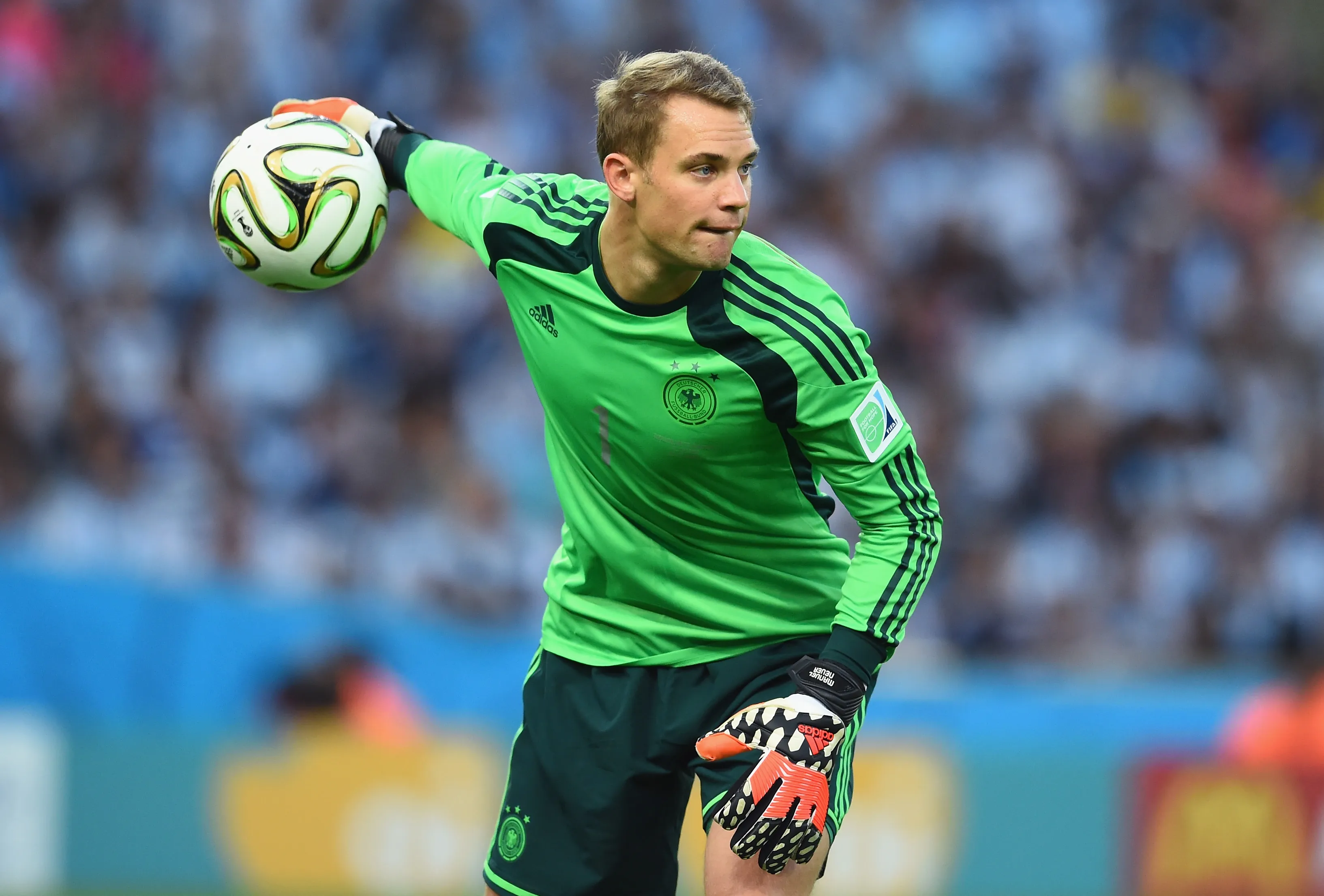 Neuer na Copa do Mundo de 2014 (Foto: Matthias Hangst/Getty Images)