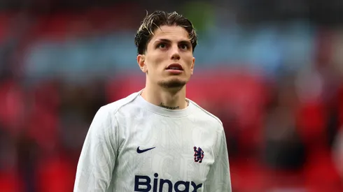 Chelsea quer vender Garnacho. Foto: Clive Rose/Getty Images