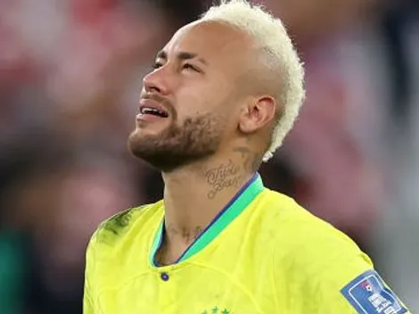 Neymar está abatido após lesão na panturrilha