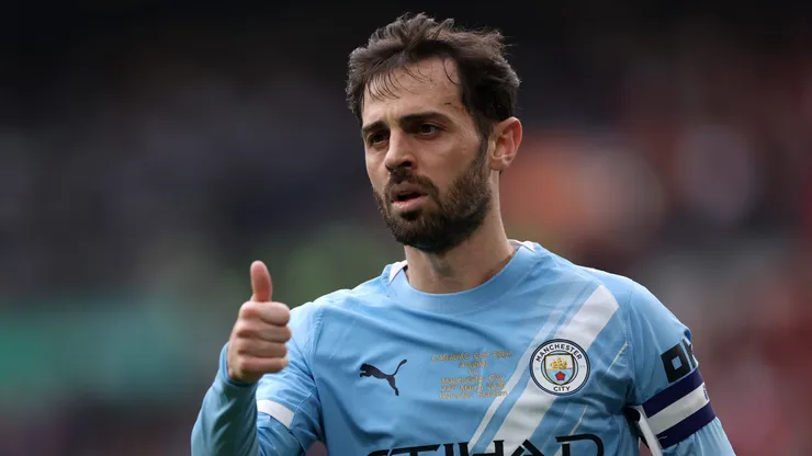Bernardo Silva está próximo do Barcelona. Foto: Justin Setterfield/Getty Images