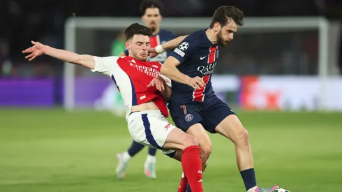 PSG x Arsenal pela Champions. Foto: Richard Heathcote/Getty Images