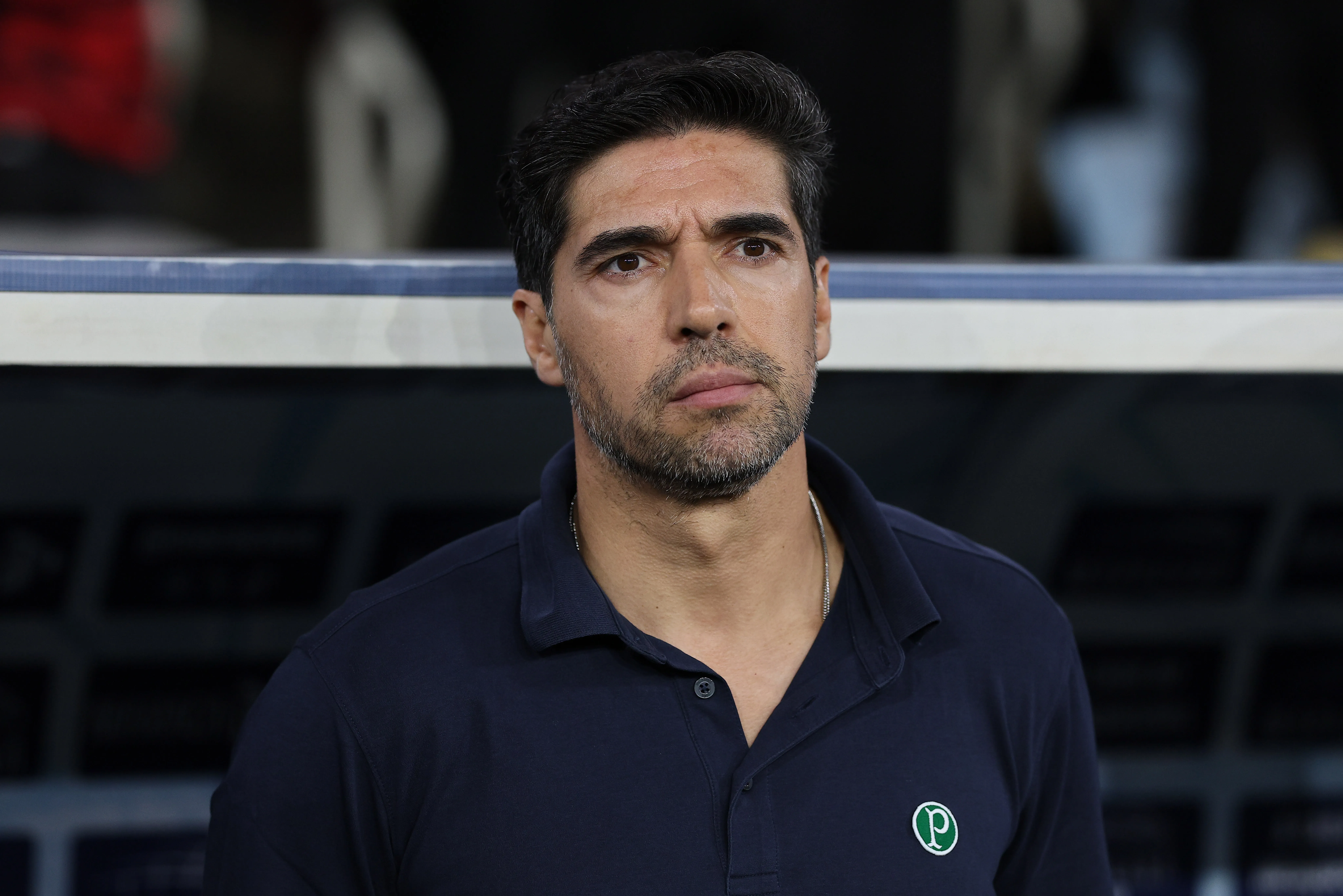 Abel Ferreira antes de uma partida do Palmeiras (Foto: Wagner Meier/Getty Images)