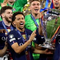 Marquinhos e Luis Enrique comentam emoção do bicampeonato da Champions