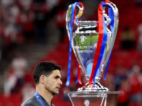 Arteta reclama da arbitragem na final da Champions League