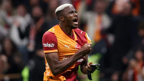 Osimhen está na mira do Manchester United. Foto: Ahmad Mora/Getty Images
