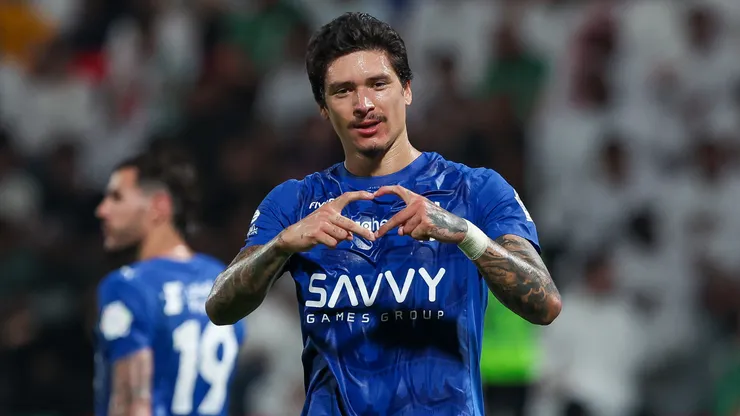 Darwin Núñez pelo Al-Hilal. (Foto: Yasser Bakhsh/Getty Images)