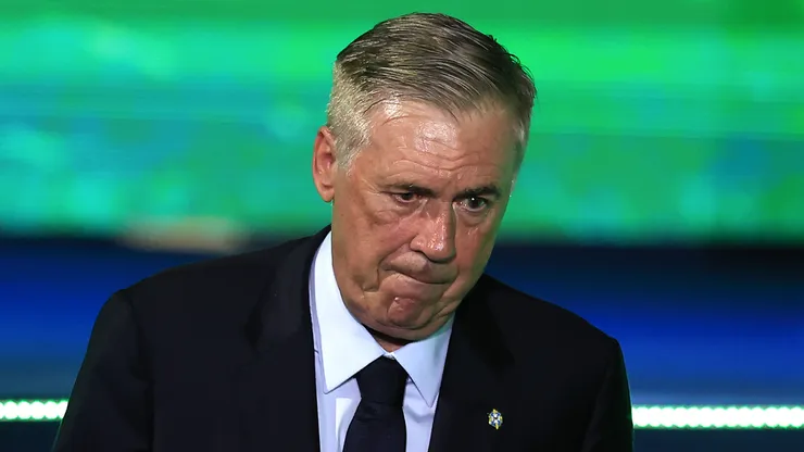Ancelotti, técnico da Seleção Brasileira. (Foto: Buda Mendes/Getty Images)
