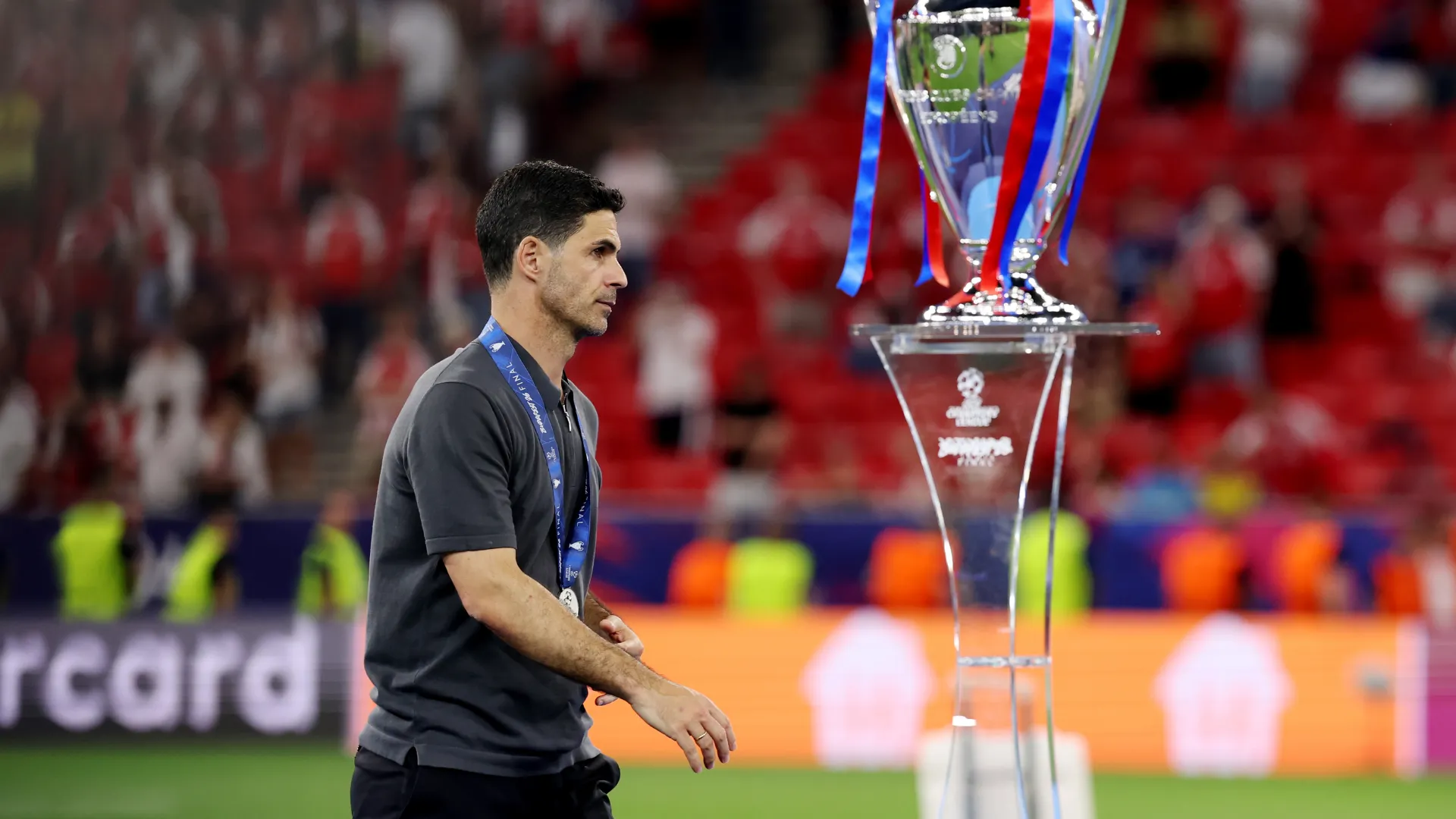 Arteta após derrota do Arsenal na final da Champions