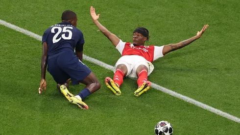 Noni Madueke na final da Champions League. (Foto: Richard Heathcote/Getty Images)