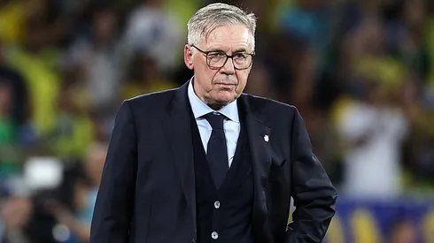 Carlo Ancelotti, técnico da Seleção Brasileira. (Photo by Wagner Meier/Getty Images)