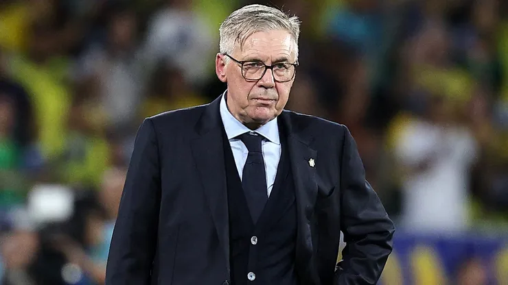 Carlo Ancelotti, técnico da Seleção Brasileira. (Photo by Wagner Meier/Getty Images)
