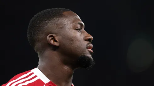 Ibrahima Konaté pelo Liverpool. (Foto: Julian Finney/Getty Images)