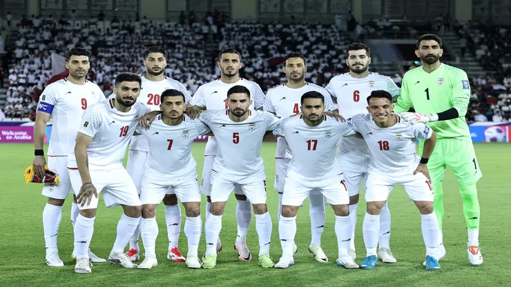 Seleção Iraniana em partida das Eliminatórias da Copa 2026 contra o Catar - Mohamed Farag/Getty Images