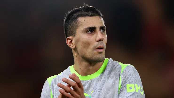 Rodri pelo Manchester City. (Foto: Michael Steele/Getty Images)