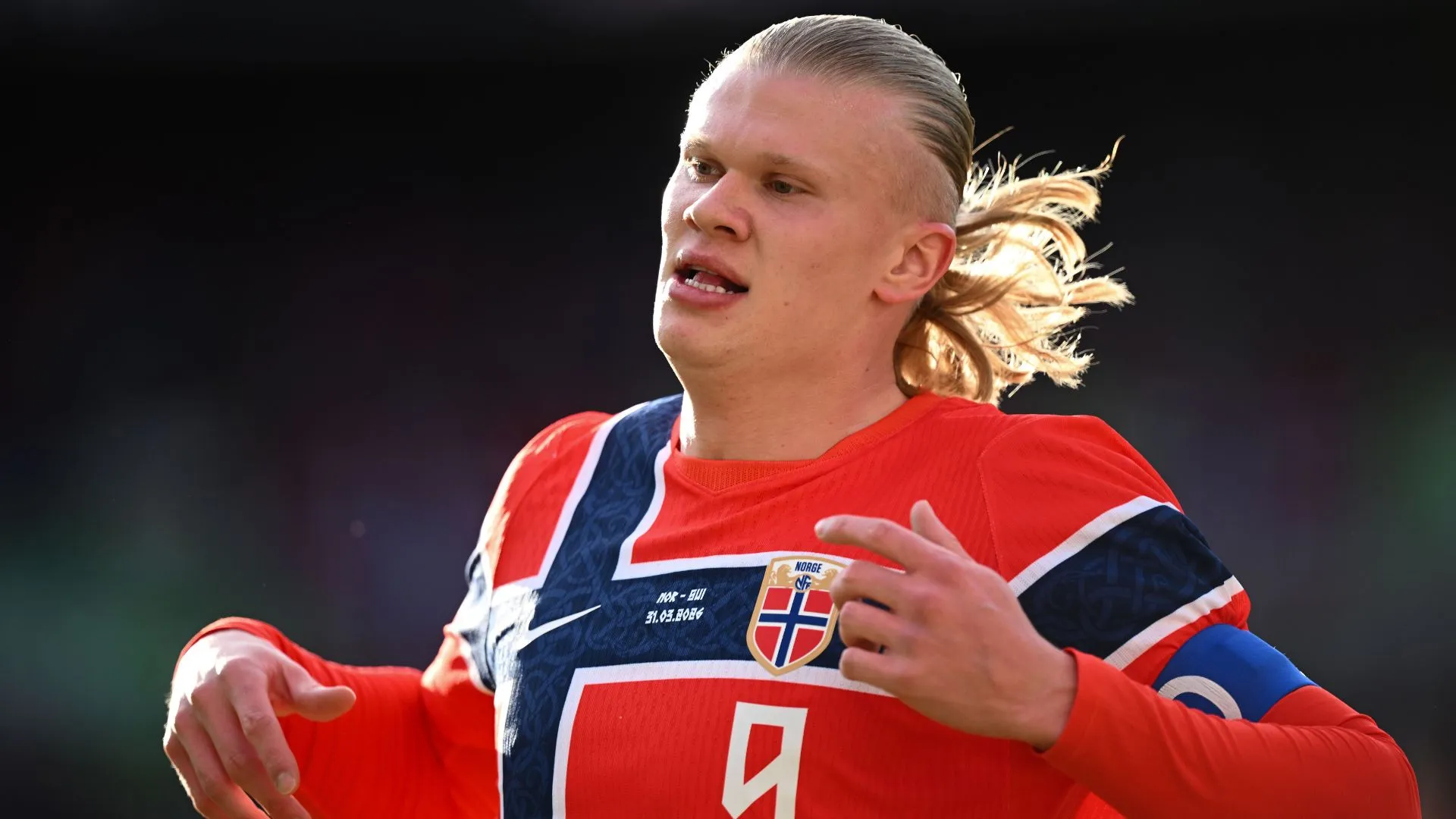 Haaland não jogou Noruega x Suécia (foto: Stuart Franklin/Getty Images)