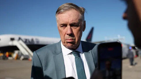 Carlo Ancelotti desembarcou nos Estados Unidos com a Seleção Brasileira para a disputa da Copa do Mundo