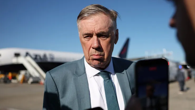 Carlo Ancelotti desembarcou nos Estados Unidos com a Seleção Brasileira para a disputa da Copa do Mundo