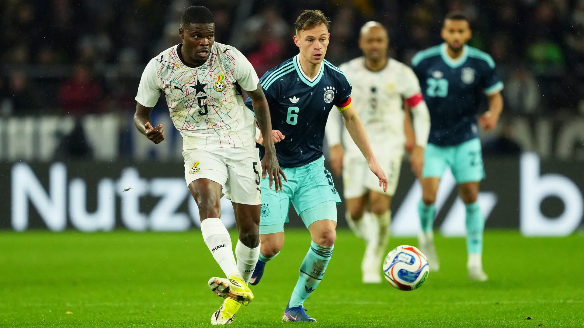 Thomas Partey em jogo pela Seleção