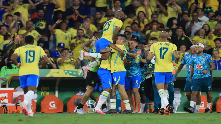 Seleção Brasileira em partida contra o Panamá - Buda Mendes/Getty Images