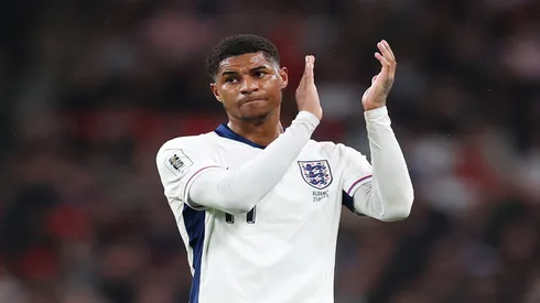 Marcus Rashford com a Seleção Inglesa - Julian Finney/Getty Images