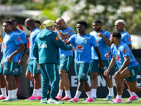 Seleção Brasileira realiza treino aberto à imprensa