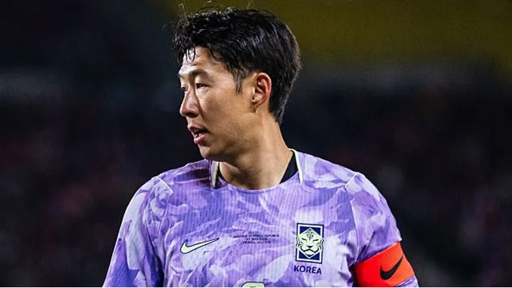 Heung-Min Son, da República da Coreia. Time enfrenta o El Salvador em amistoso (Foto: Christian Bruna/Getty Images)
