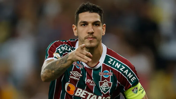 Nino nos tempos de Fluminense. Foto: Wagner Meier/Getty Images
