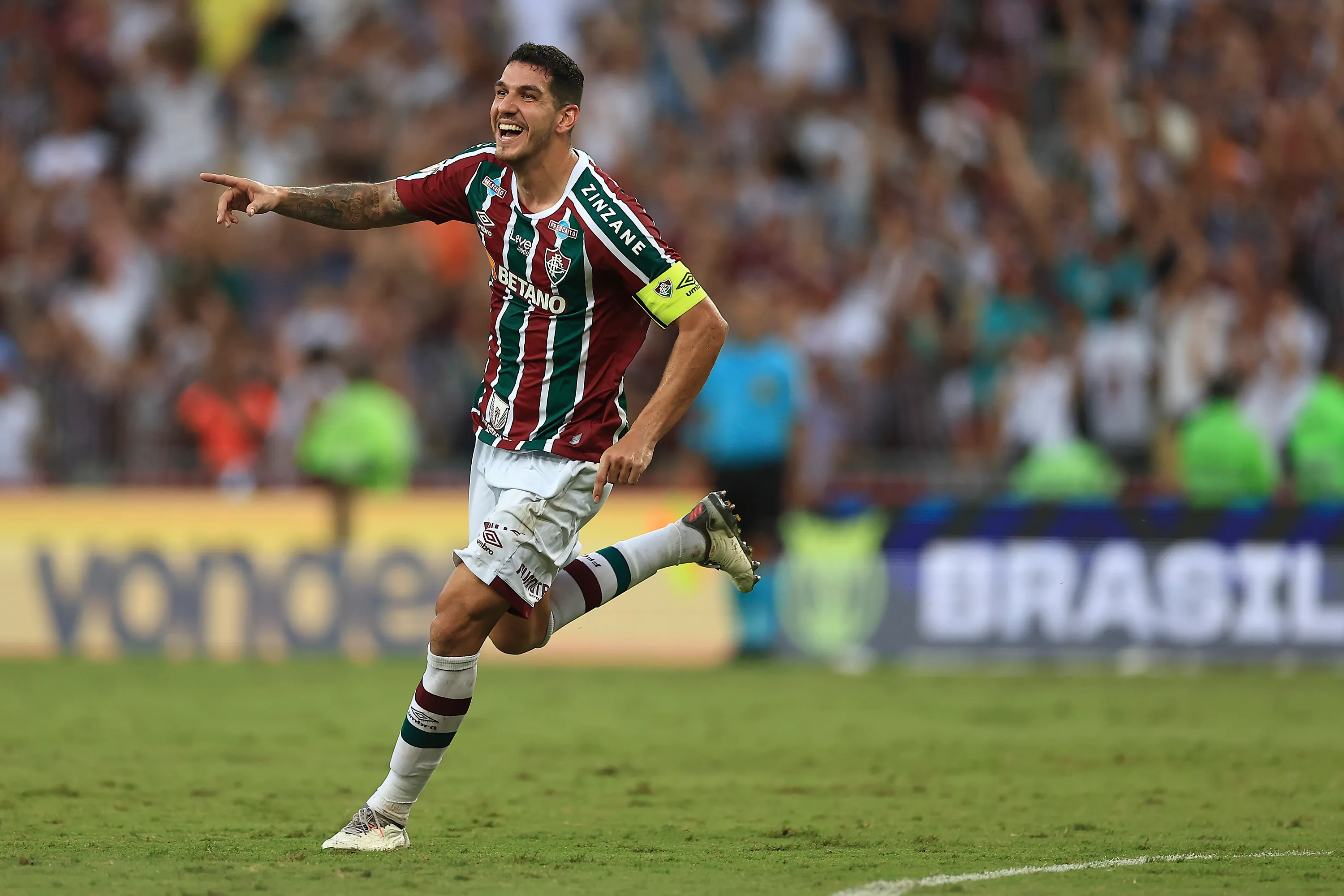 Nino se destacou pelo Fluminense (Foto: Buda Mendes/Getty Images)