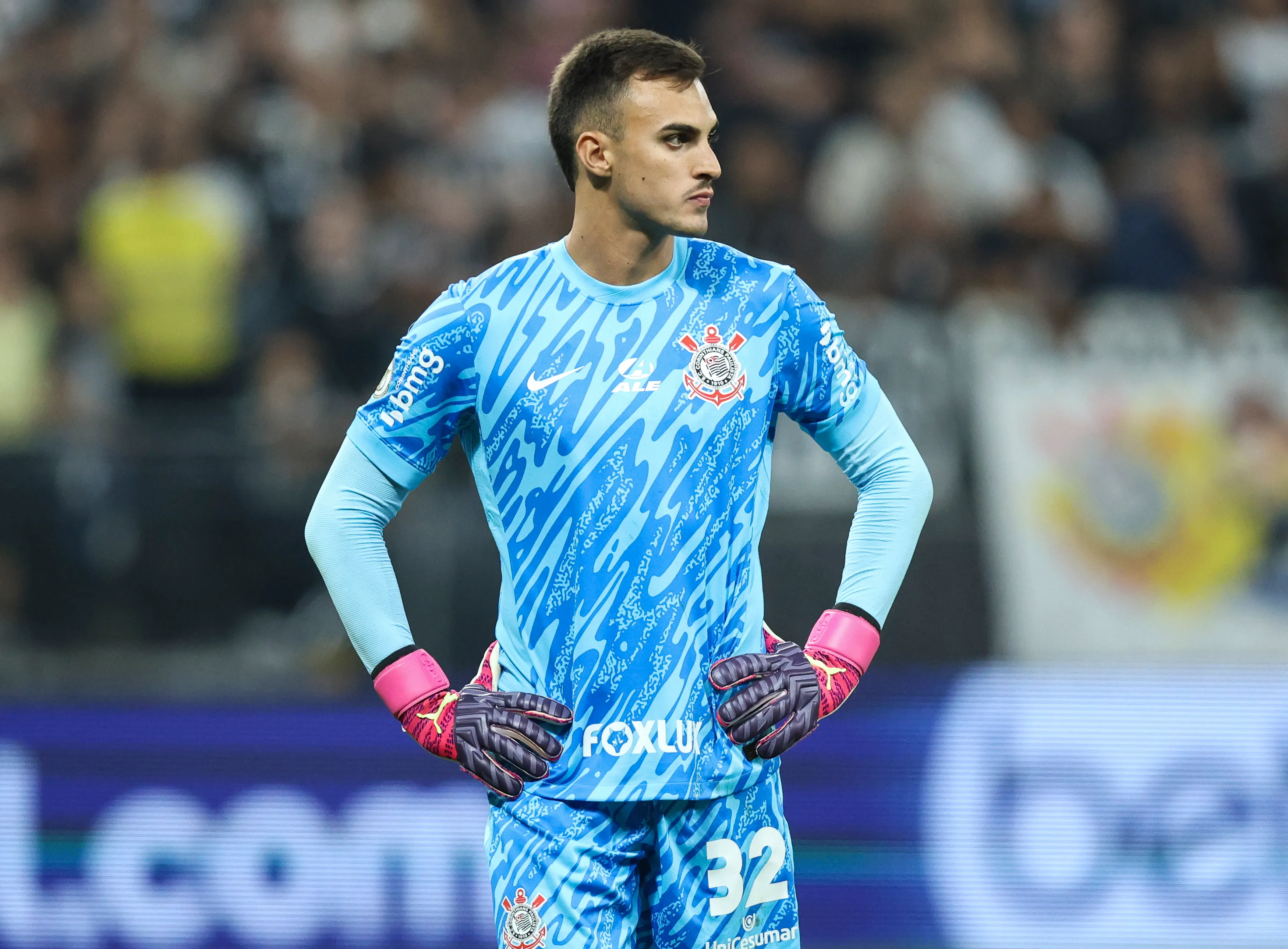 Matheus Donelli em jogo do Corinthians (Photo by Alexandre Schneider/Getty Images)