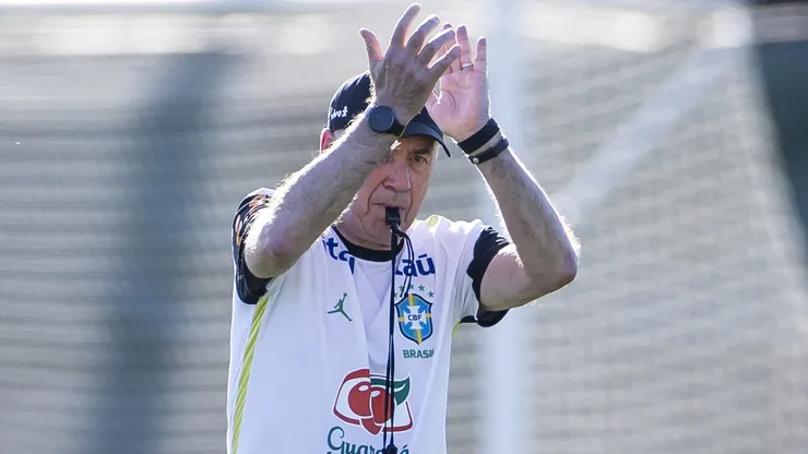 Carlo Ancelotti, técnico da Seleção Brasileira. (Photo by Ira L. Black/Getty Images)