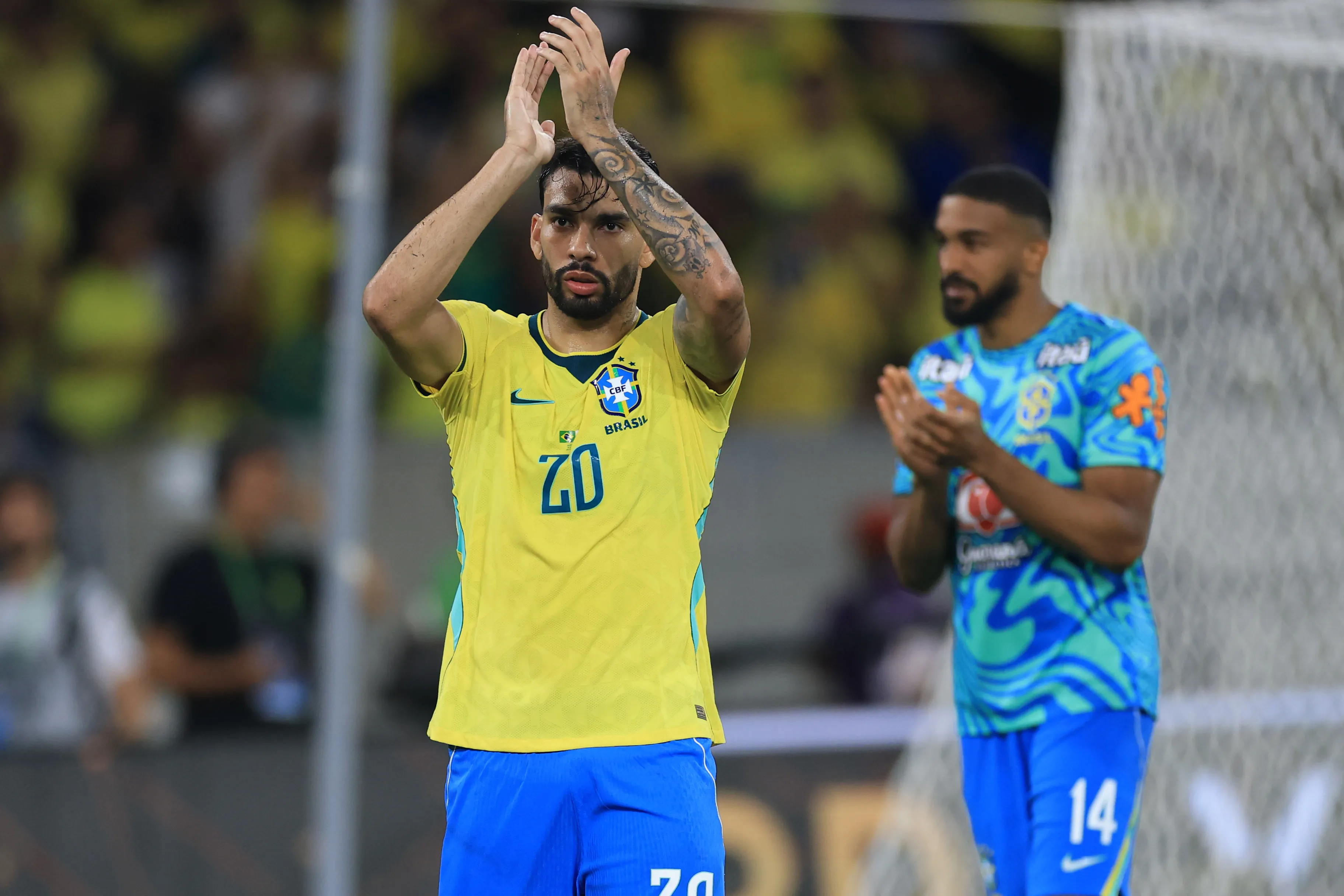 Lucas Paquetá durante partida da Seleção. (Photo by Buda Mendes/Getty Images)