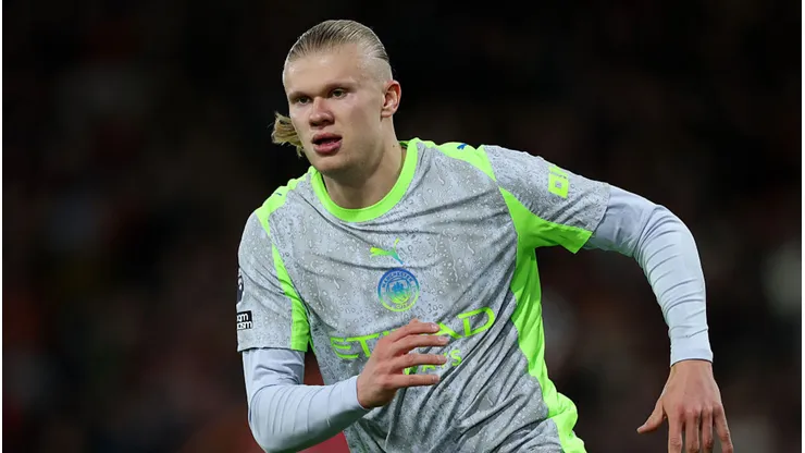 Haaland não tem nenhum acordo com o Real Madrid. Eddie Keogh/Getty Images.